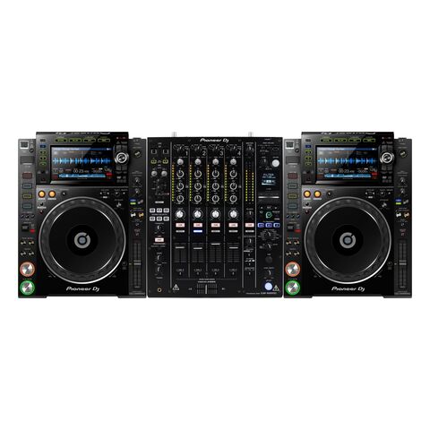 Pioneer CDJ-2000NXS2 ×2 and DJM-900NXS2